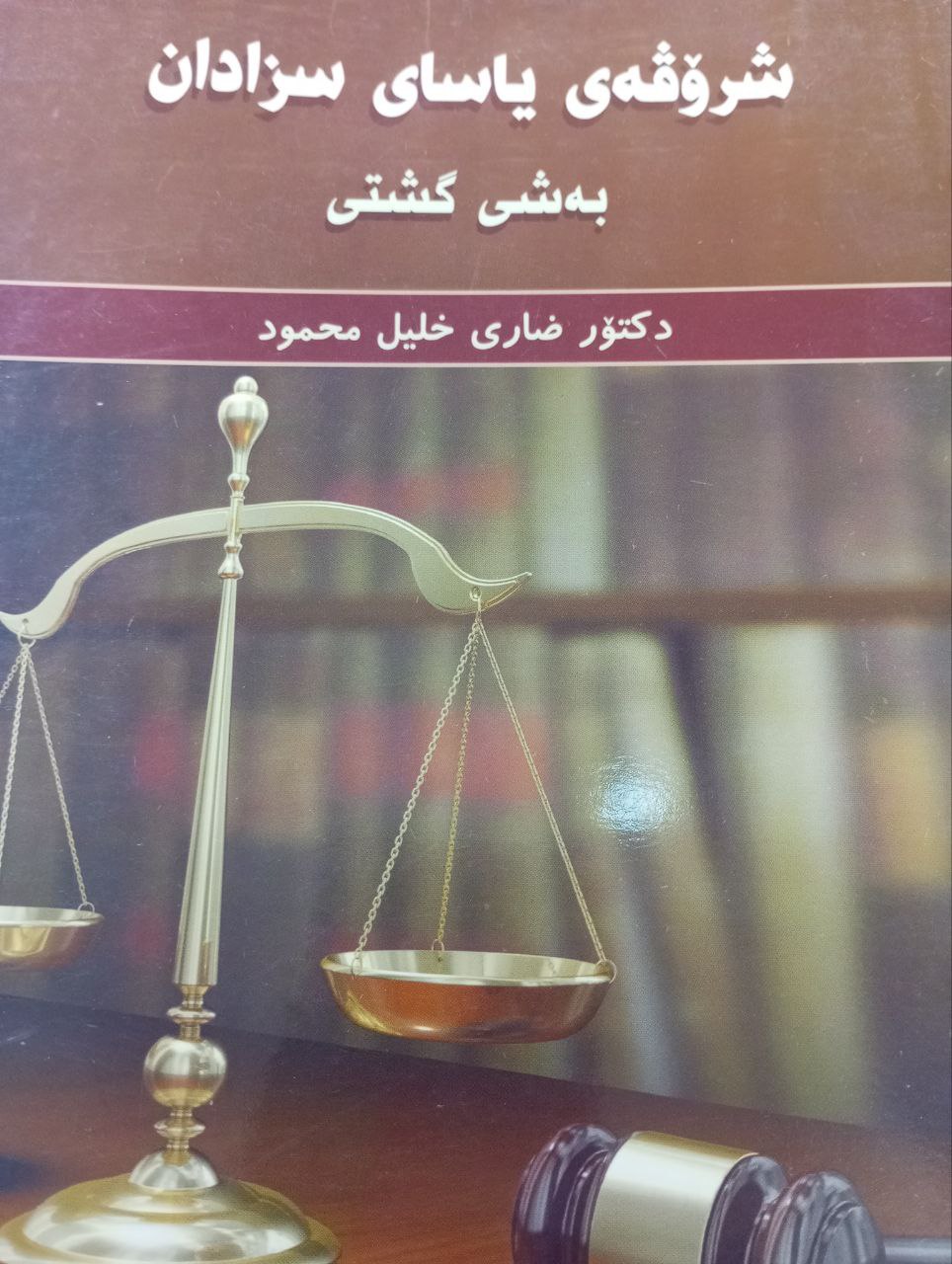 شرۆڤەی یاسای سزادان بەشی گشتی